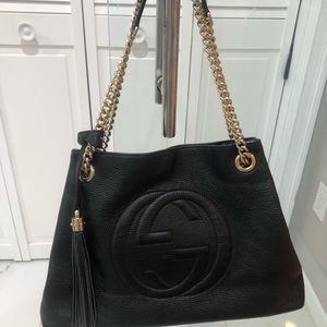 ⭐️ 💯AUTHENTIC Gucci Soho Gold chain bag⭐️SOLD OUT